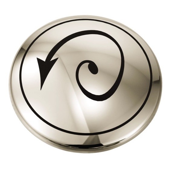 Moen 221673NL Posi-Temp Handle Cap Polished Nickel Genuine OEM Replacement