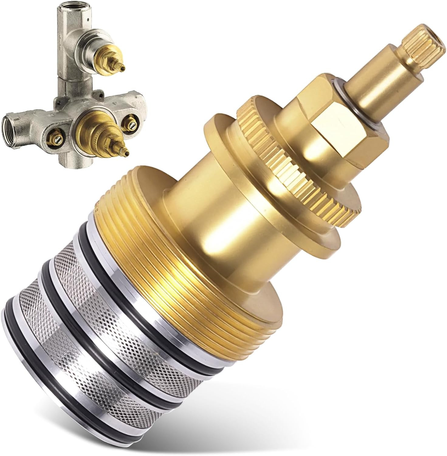 High Flow 3/4″ Thermostatic Water Valve Cartridge for Kohler K400/K401