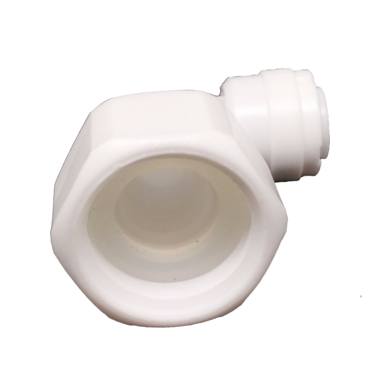 US Stock 2pcs 1/2″ Female Thread to 1/4″ Tube L Elbow Quick Connect Push Fit