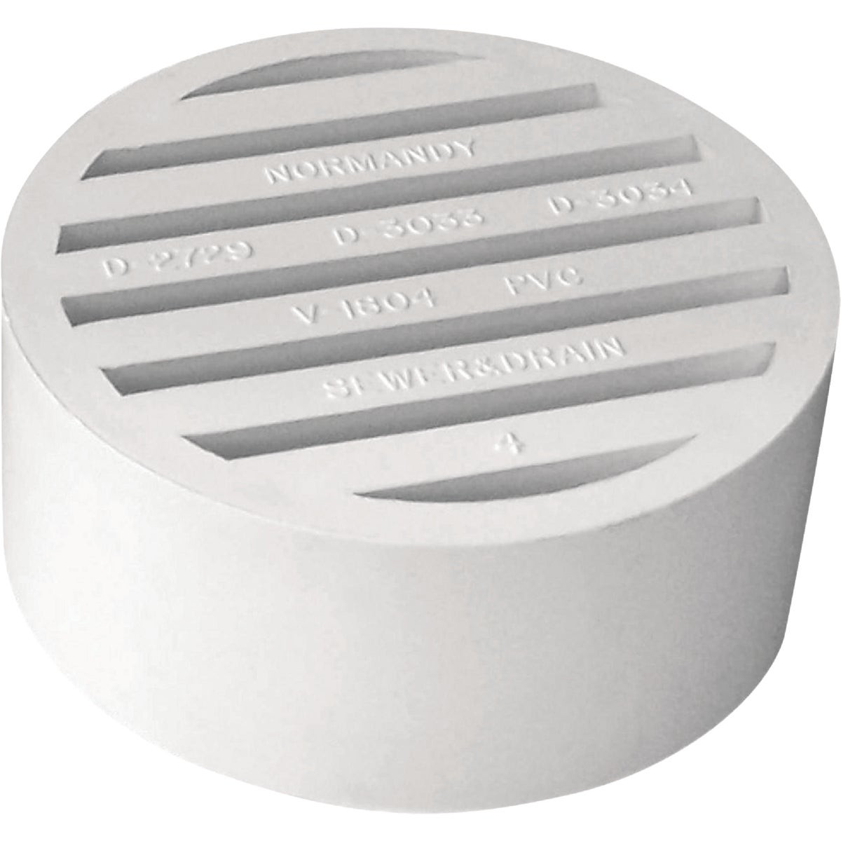 IPEX Hub-Fit 4 In. PVC Sewer and Drain Floor Strainer 414254BC IPEX Canplas