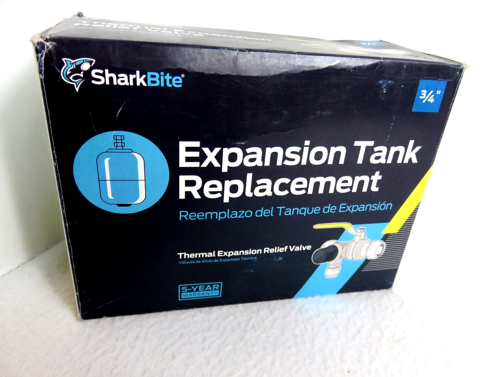 SharkBite 3/4″ Replacement Thermal Expansion Tank Relief Valve w/ Shut Off C0821