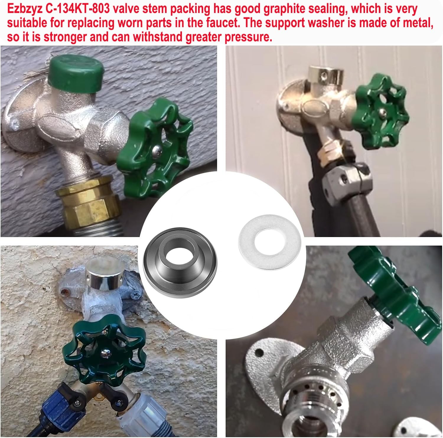 C-134KT-803 Stem Packing Kits for Prier C-134/135/154 Wall Hydrant & Prier C108