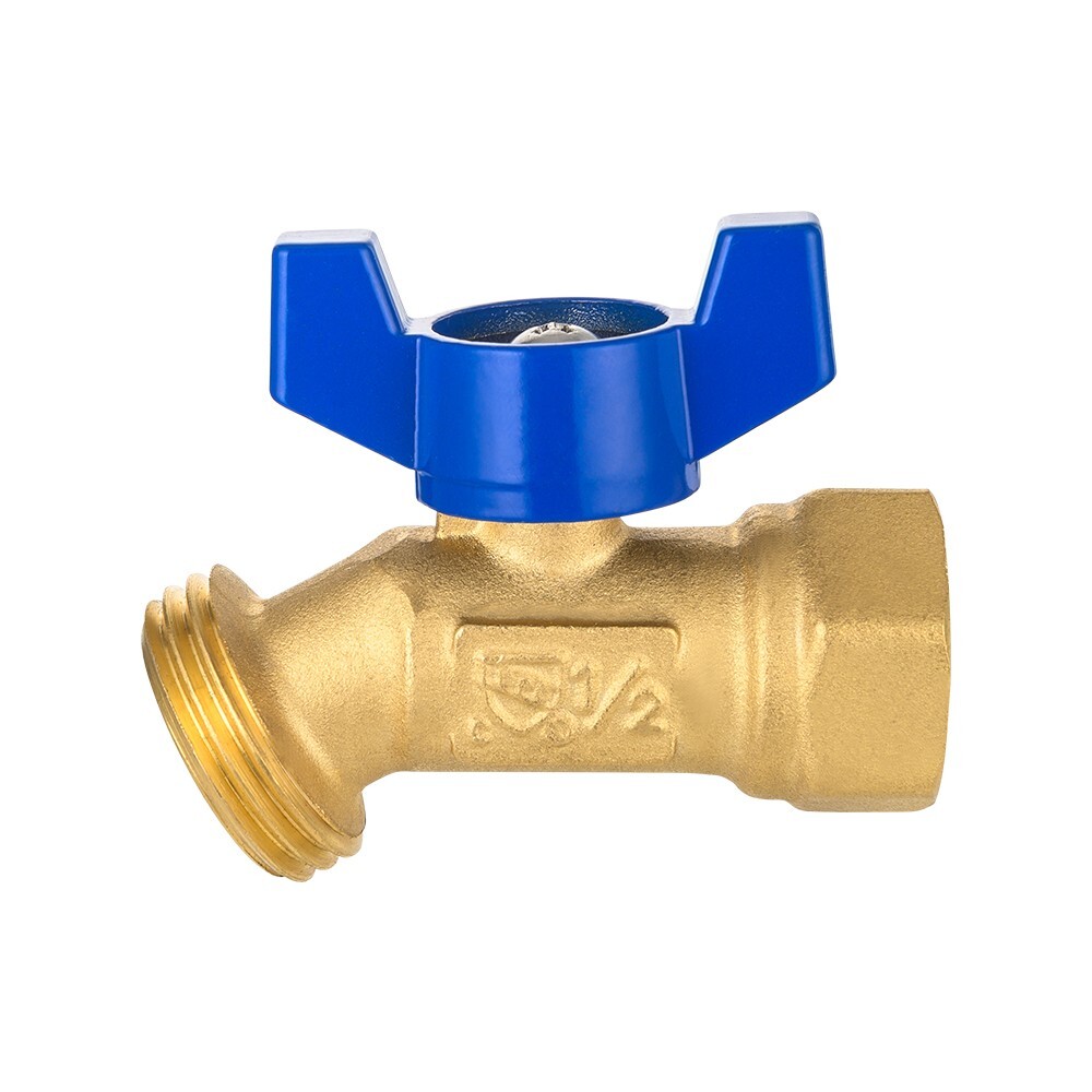 10PCS EFIELD 1/4Turn Spigot ,Outdoor Brass Valve 1/2″ Female NPT Inlet x3/4″ MHT