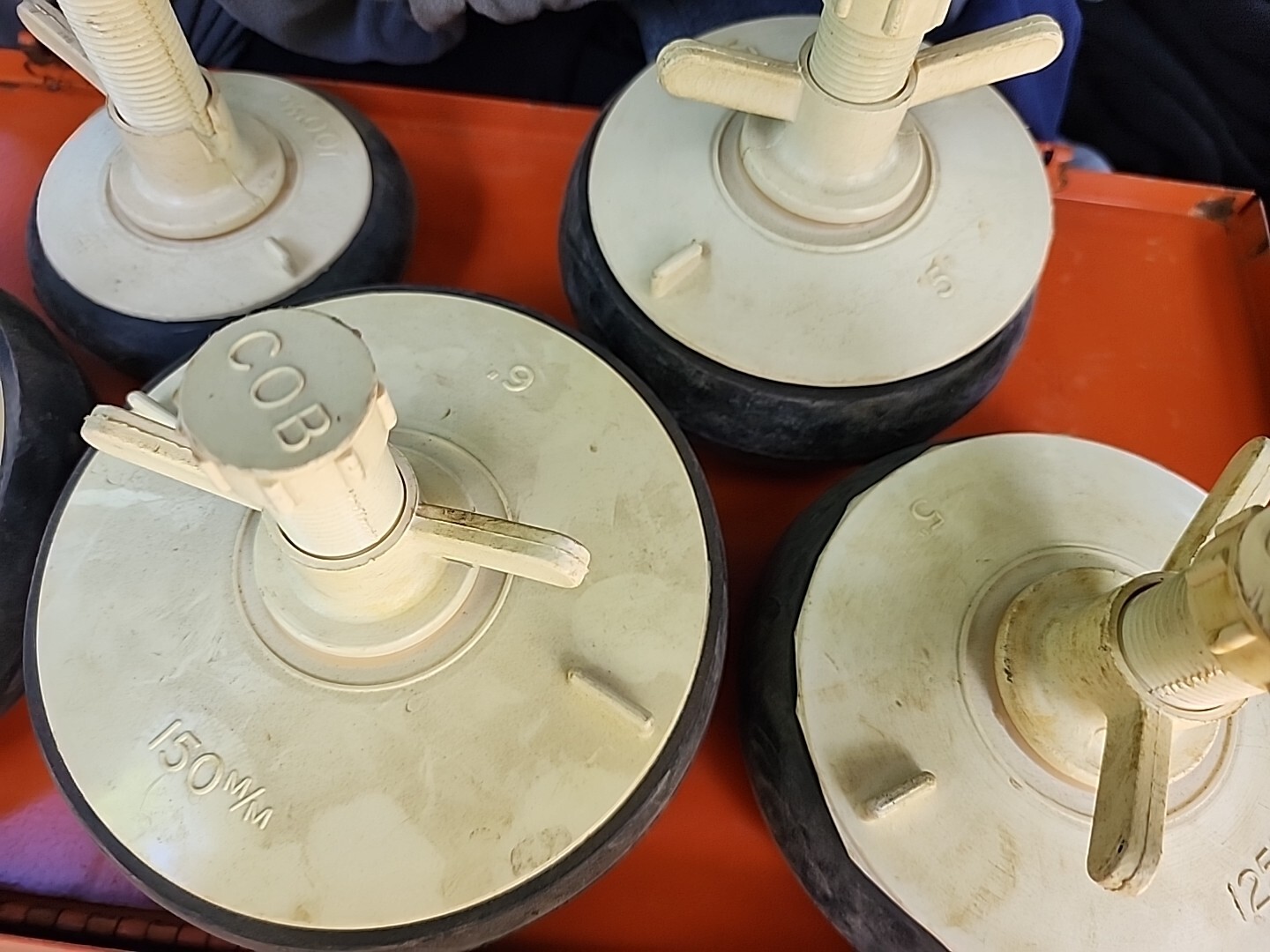 OATEY GRIPPER & COB TEST PLUG/STOPPER LOT 1.5 2 3 4 5 6 INCH