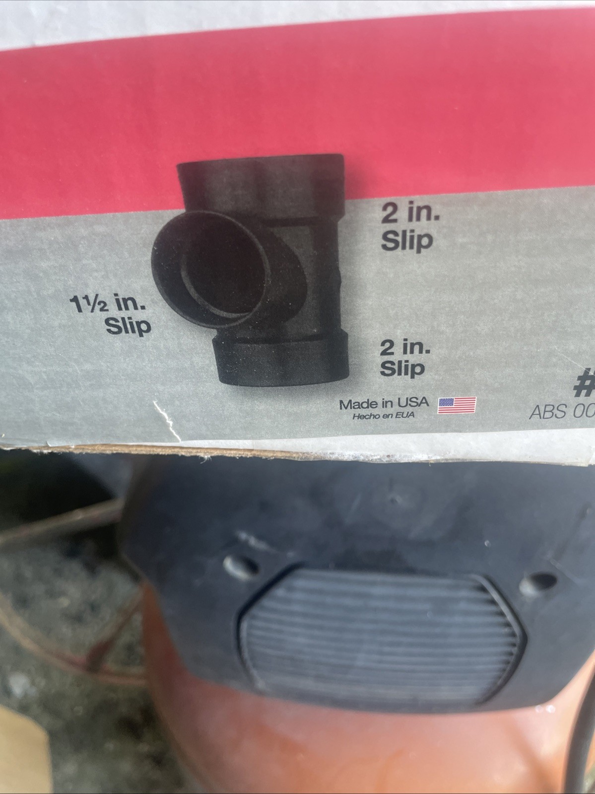 Lot Of 20 Charlotte Pipe ABS004011000HC Black ABS Sanitary Tee 2 X 1 1/2 “