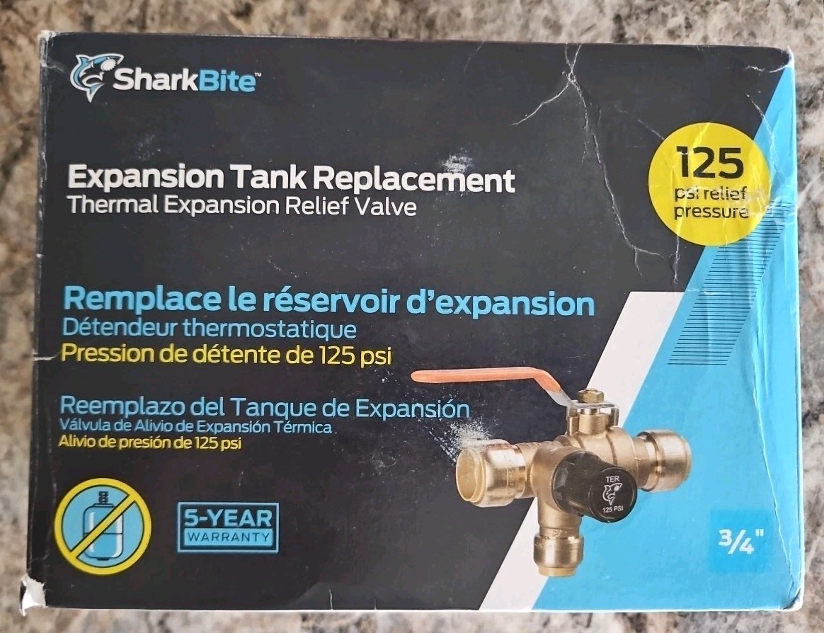 NEW SharkBite Expansion Tank Replacement Thermal Relief valve 3/4″ CO821
