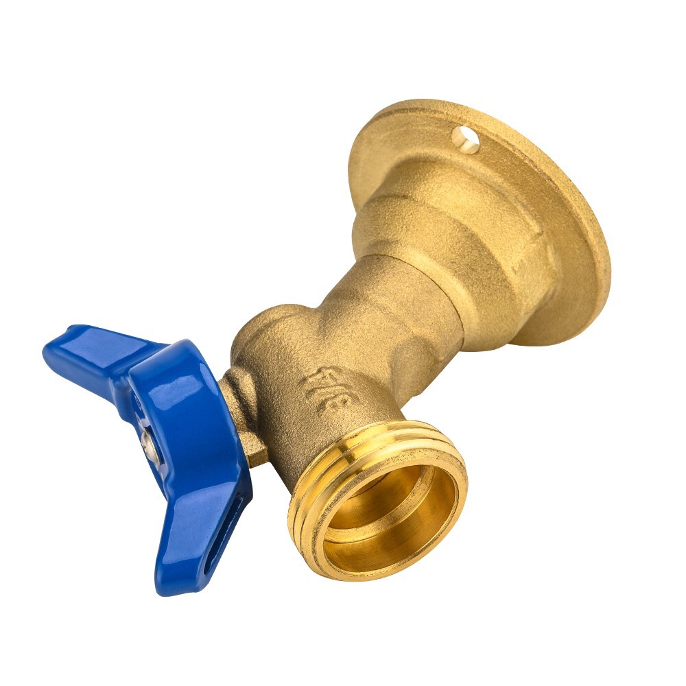 EFIELD 1/4 Turn Female Threaded Sillcock Brass Valve 1/2″ NPT x 3/4″ or 3/4″ NPT