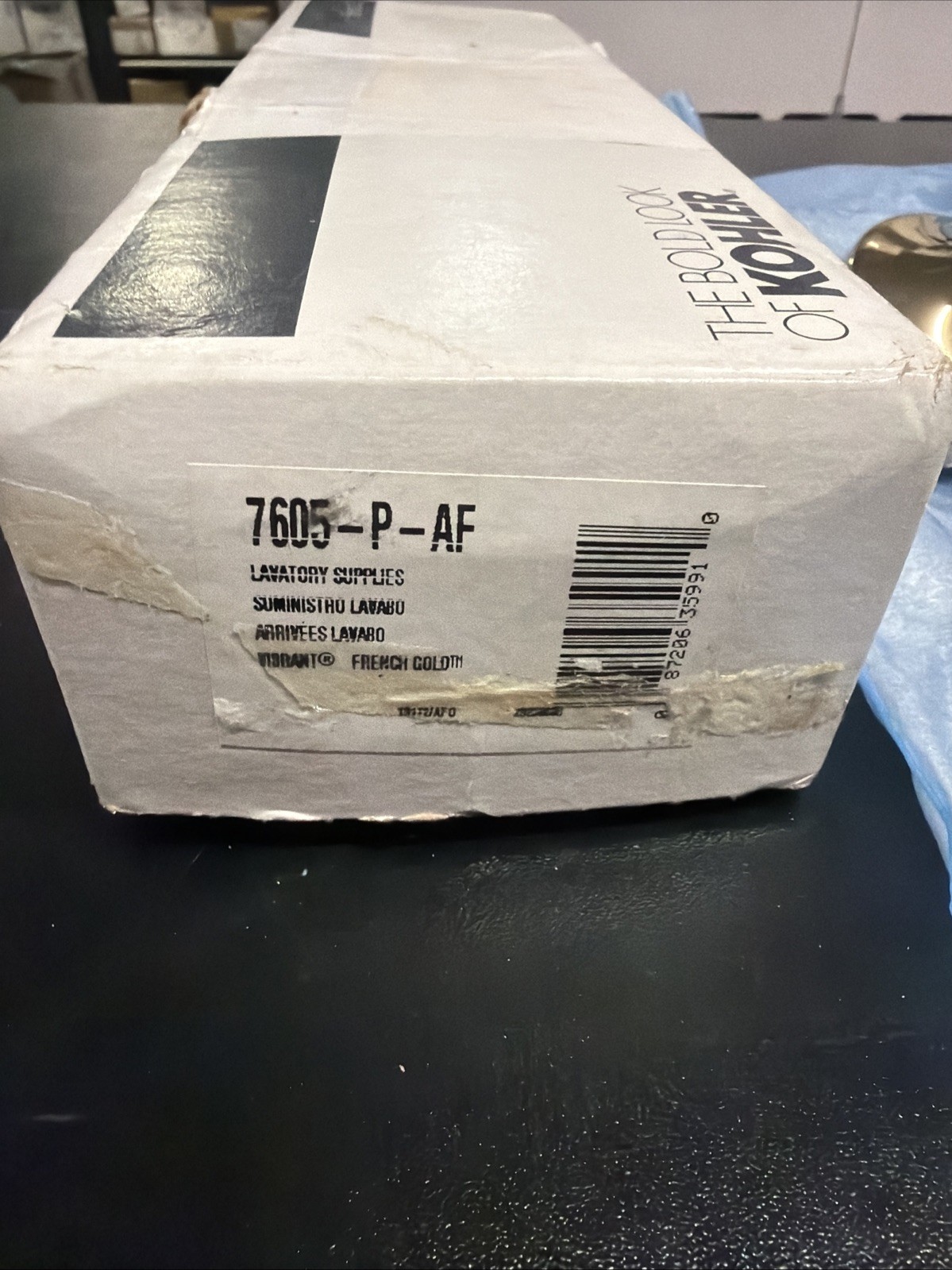 Kohler 3/8″ NPT Water Supply Angle Stop Valve ONLY 7605-P-AF