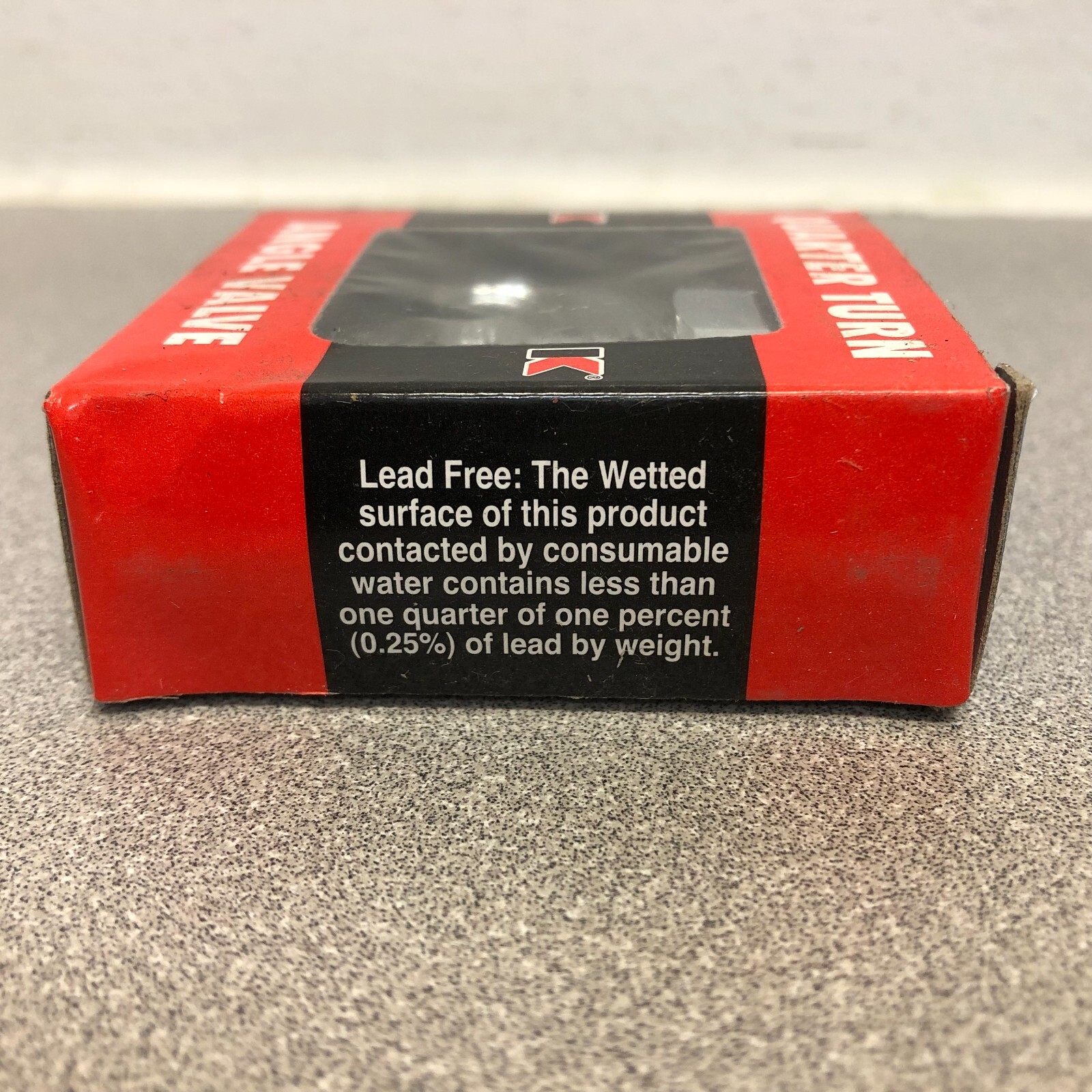 Keeney 2624PCLF 5/8 in. Compression in. X 1/2 in. Compression Brass Angle Valve