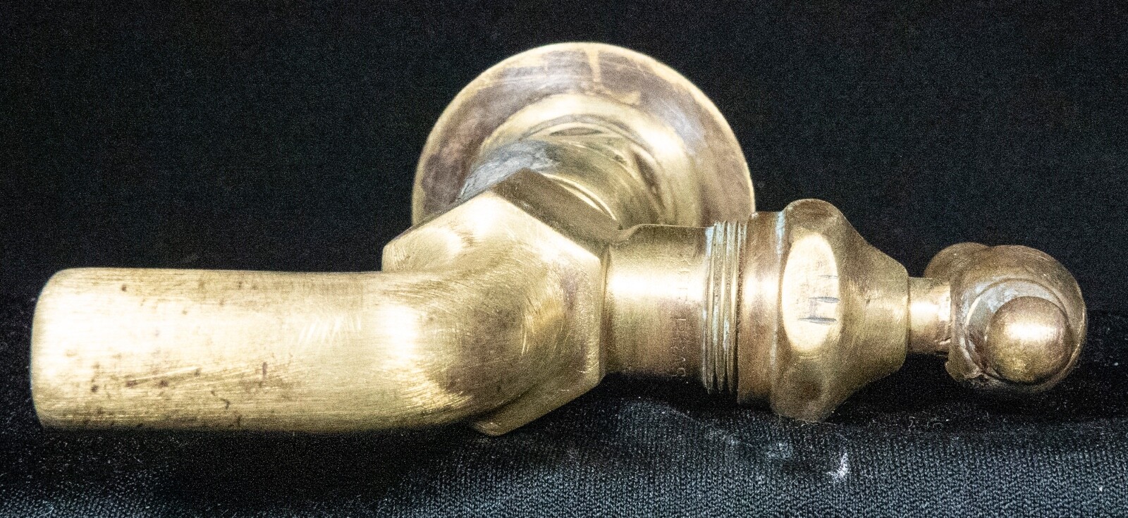 SOLID BRASS WATER FAUCET SPIGOT INDOOR OUTDOOR VINTAGE
