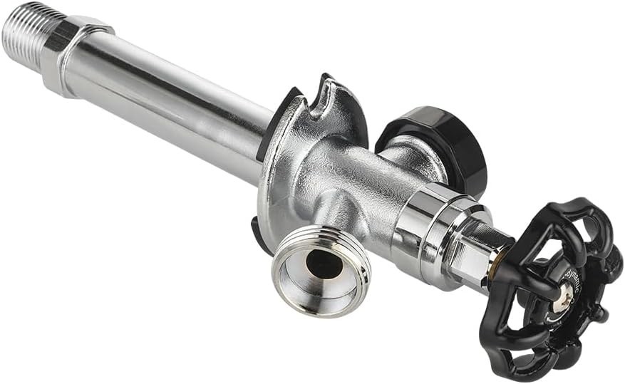 Anti-Siphon Frost Free Sillcock 4″ | Chrome Plated