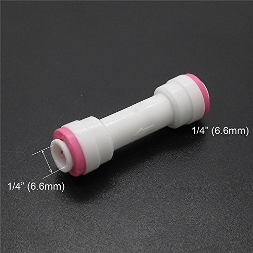 1/4″ RO Water Tube Fitting Check Valve,Straight Quick Push to Connect Check Valv