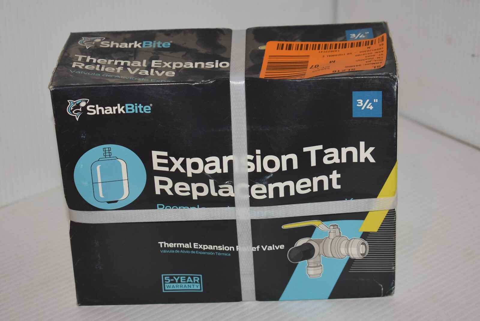 SharkBite ¾” Thermal Expansion Relief Valve. Expansion Tank Replacement