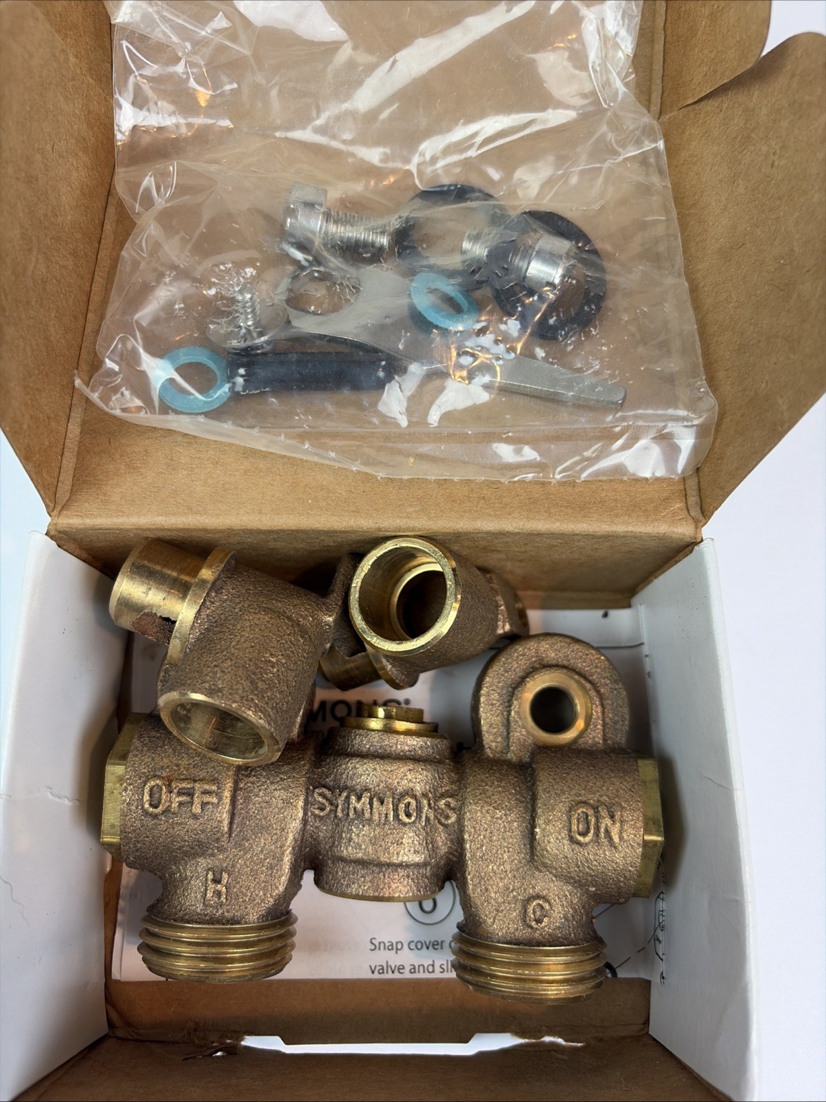 Symmons W-400 Laundry-Mate Washing Machine Rough Valve Assembly