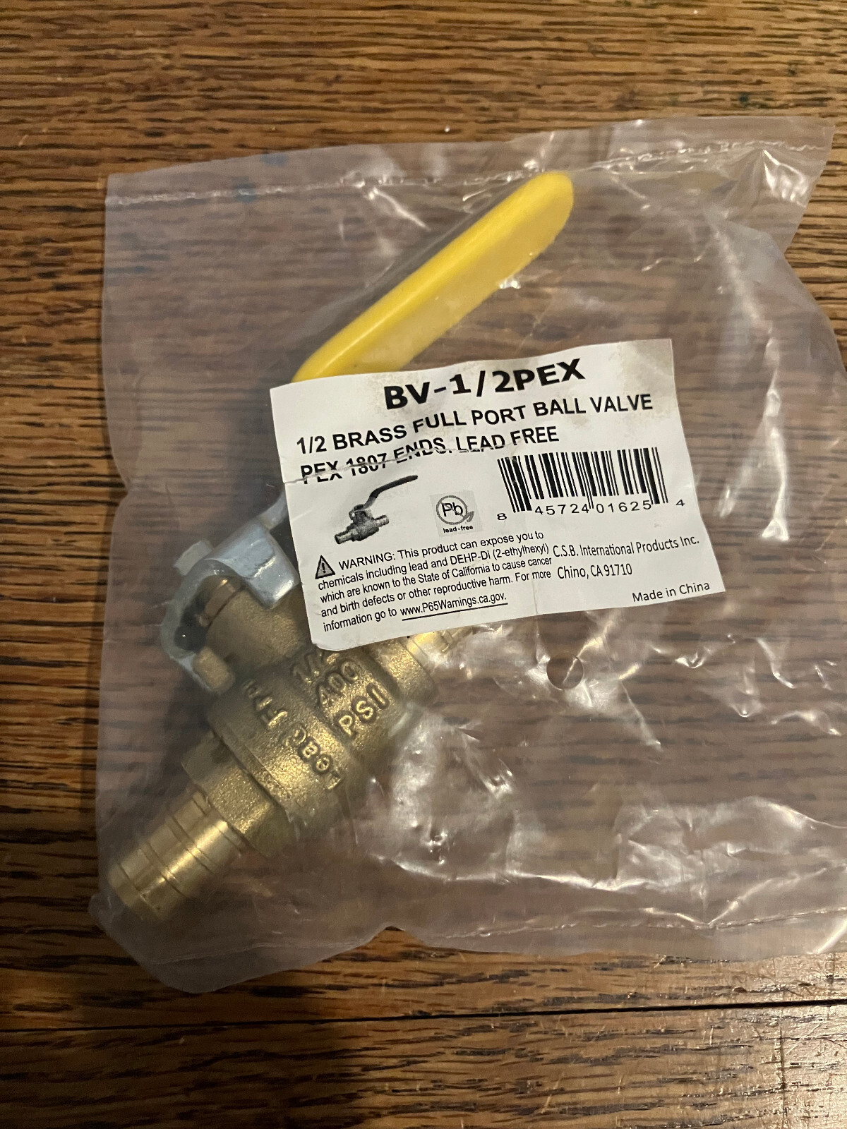 1 Piece 1/2″ Pex A Ball Valve, Expansion ball Valve, F1960 NEW