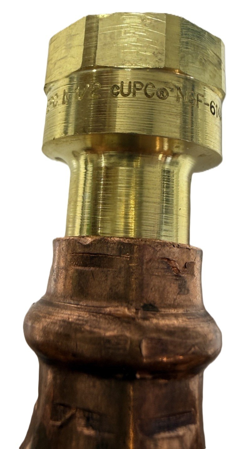Apollo® Press 1-1/4 x 1/2 in. Copper Press Female Tee A10066584