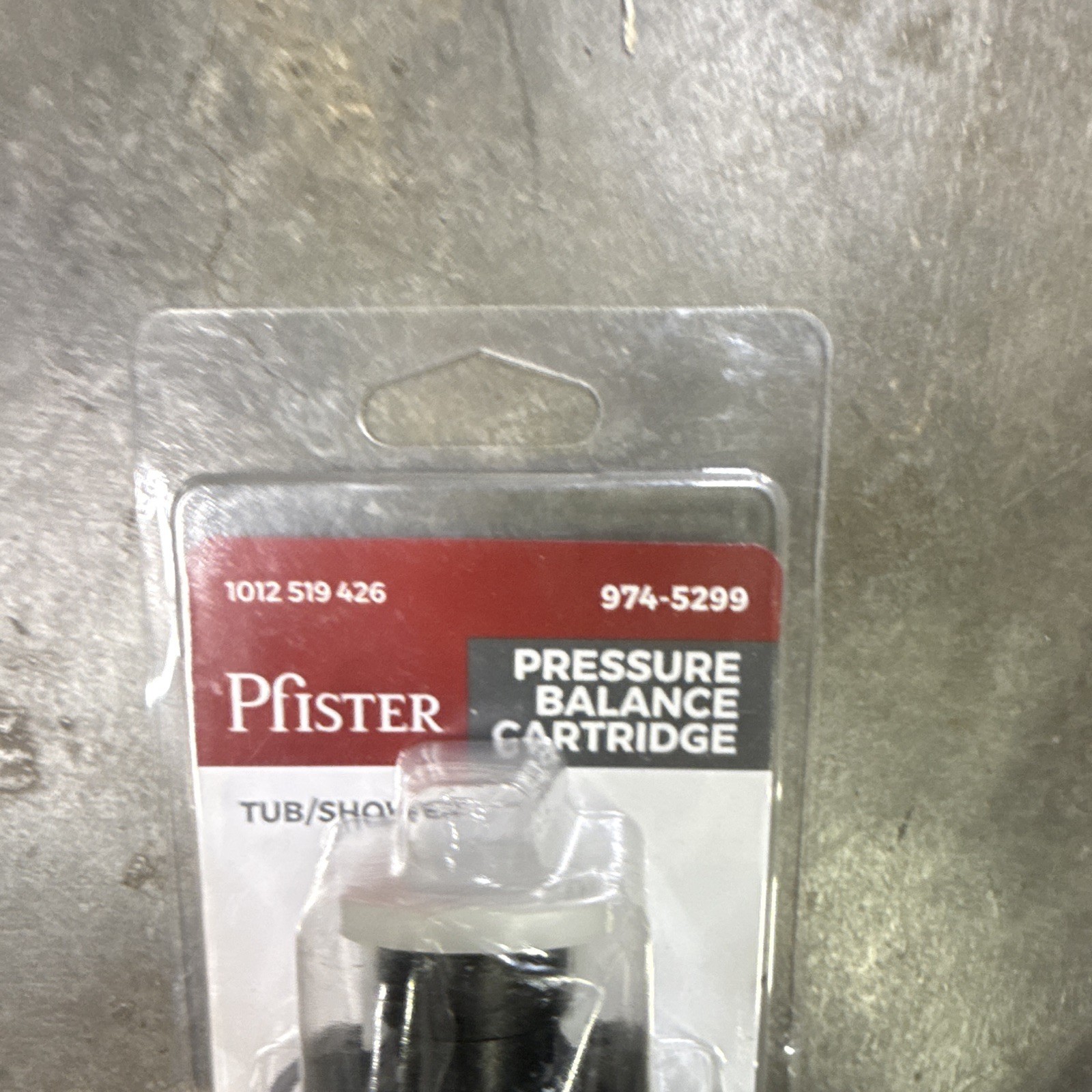 Pfister 974-5299 Pressure Balance Tub/Shower Cartridge, Black Plastic, 1 Pack
