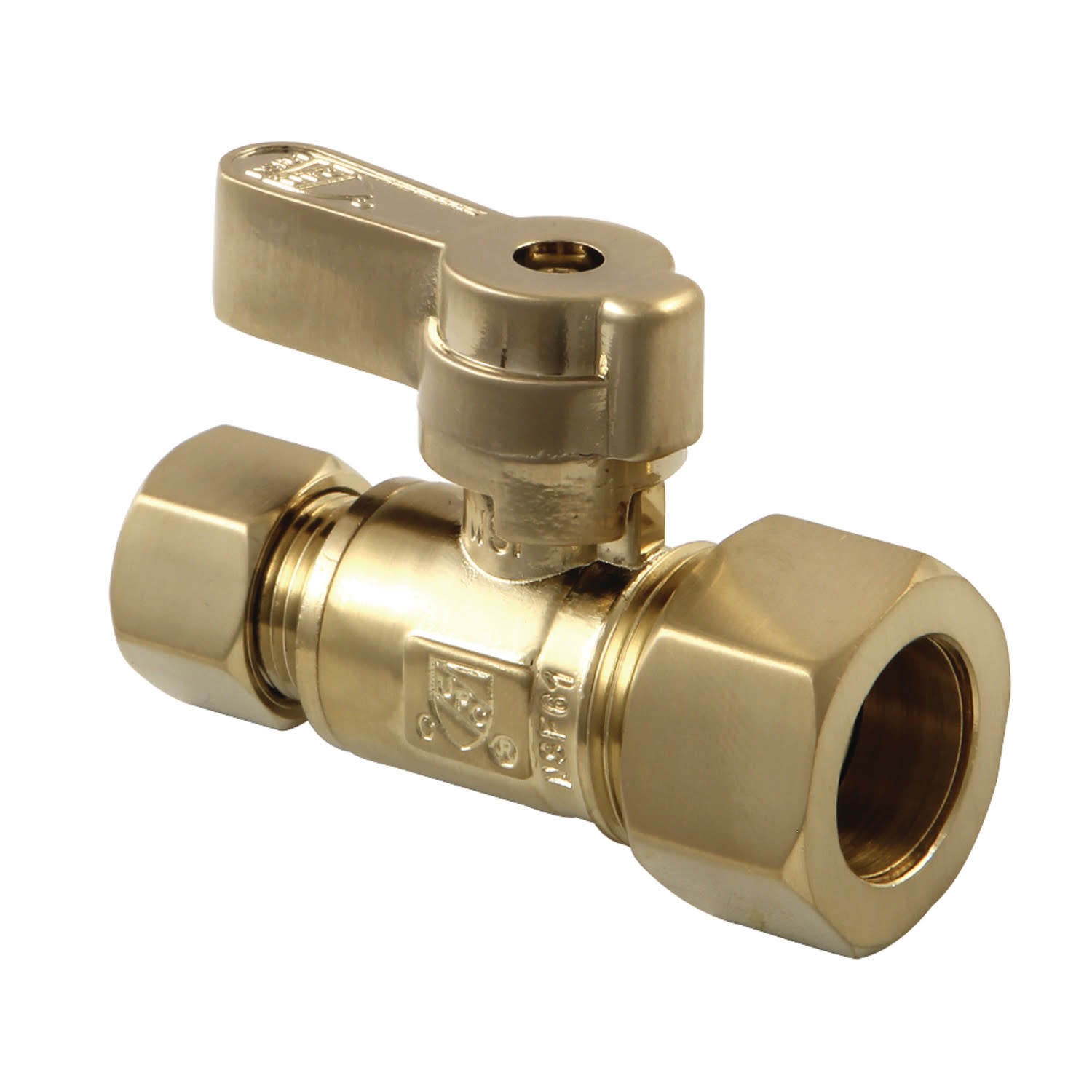 Kingston Brass KF5335 Baseline 1-5/8″H Straight Stop Valve – Brass