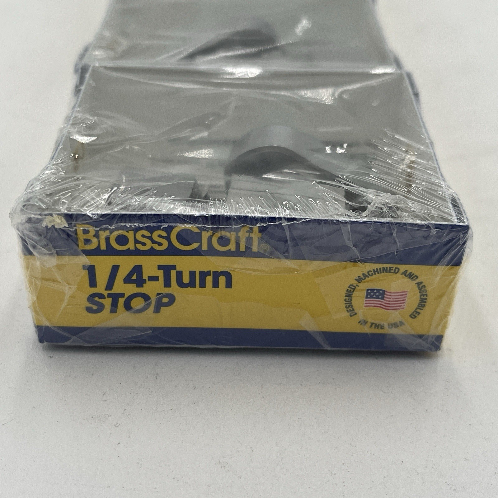 NEW!! 5 Pack BrassCraft 1/2″ x 3/8″ 1/4 Turn Straight Stop Valve – G2CR14X C