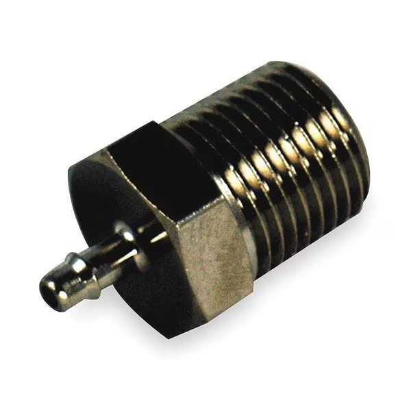 Pneumadyne 10-32 UNF x 0.17″ Barb Brass Straight Male Connector EB40 Pneumadyne