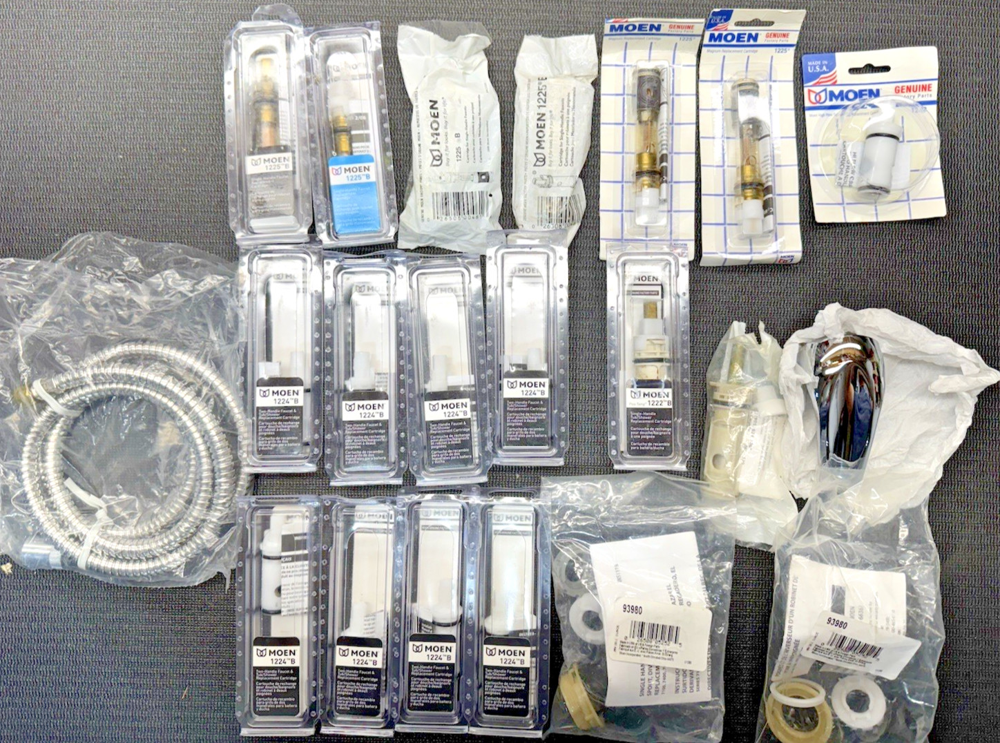 NEW! GENUINE MOEN REPAIR LOT! 1222B 1248 1225B 12 MADE IN USA!