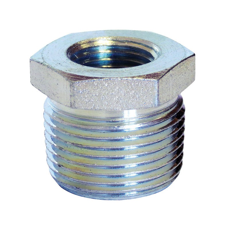 Anvil 8700130605 Galvanized Steel Hex Bushing 3/4 MNPT x 1/4 FNPT in.