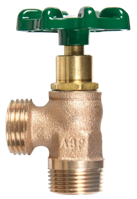 Arrowhead 223LF 125 psi 8 to 9 gpm Red Brass Boiler Drain 3/4 x 3/4 in. Valve