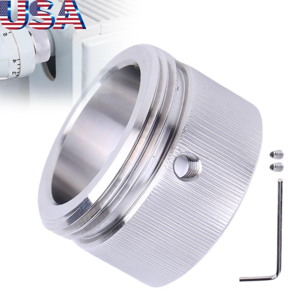 Stainless Steel Radiator Valve Thermostat Head Universal Rustproof for RA Valve
