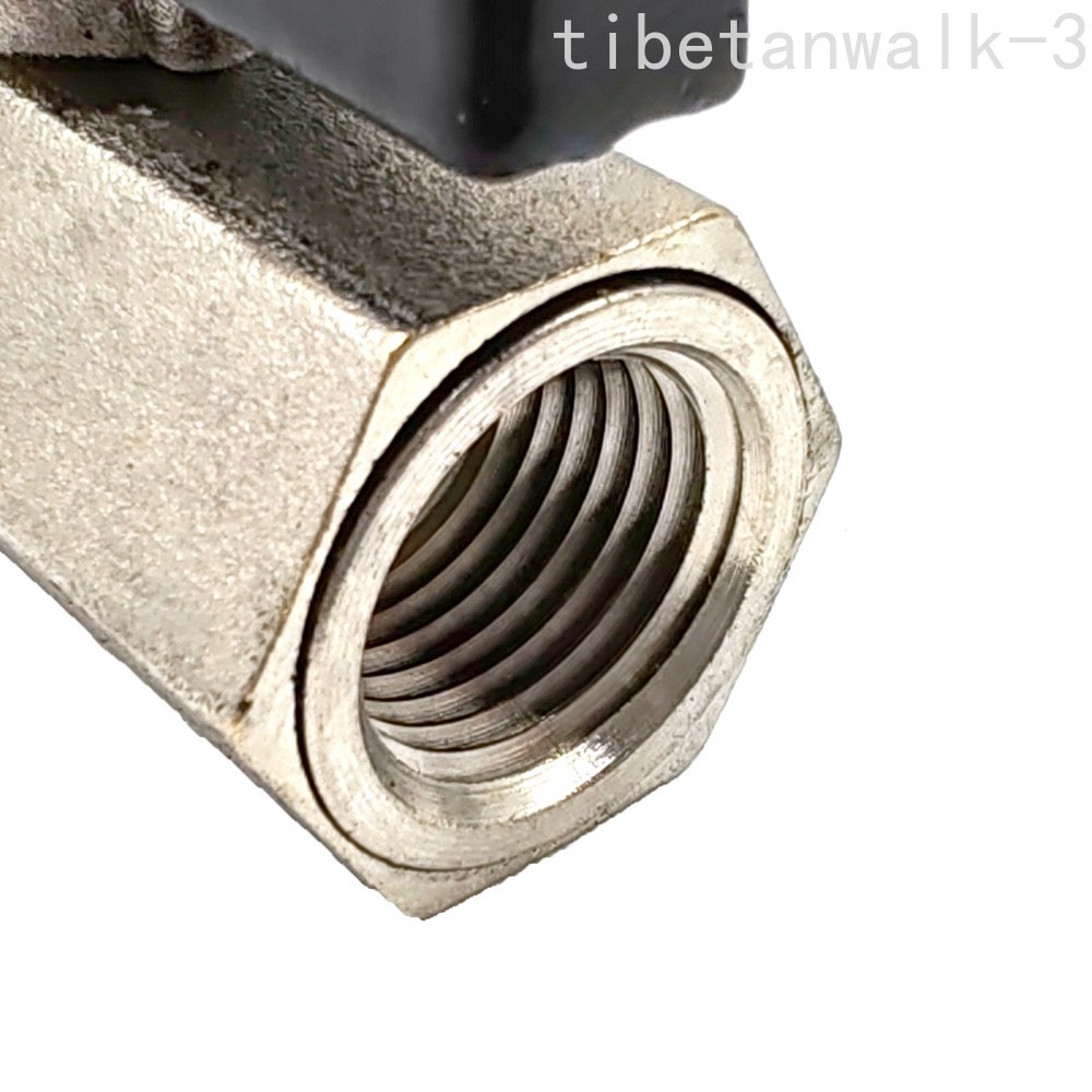 Mini Handle Ball Valve with 1/4 Male To Female Air Compressor Shut on/Off Valve
