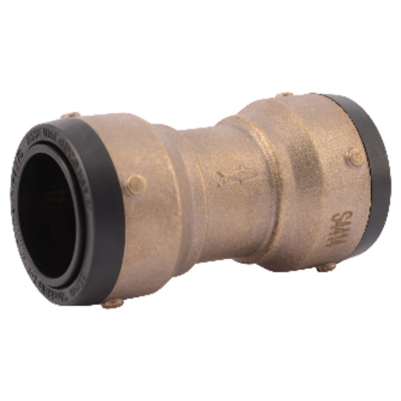 SharkBite UXL0135 Push-to-Connect Straight Coupling 1-1/4 x 1-1/4 Dia. in. – Ope