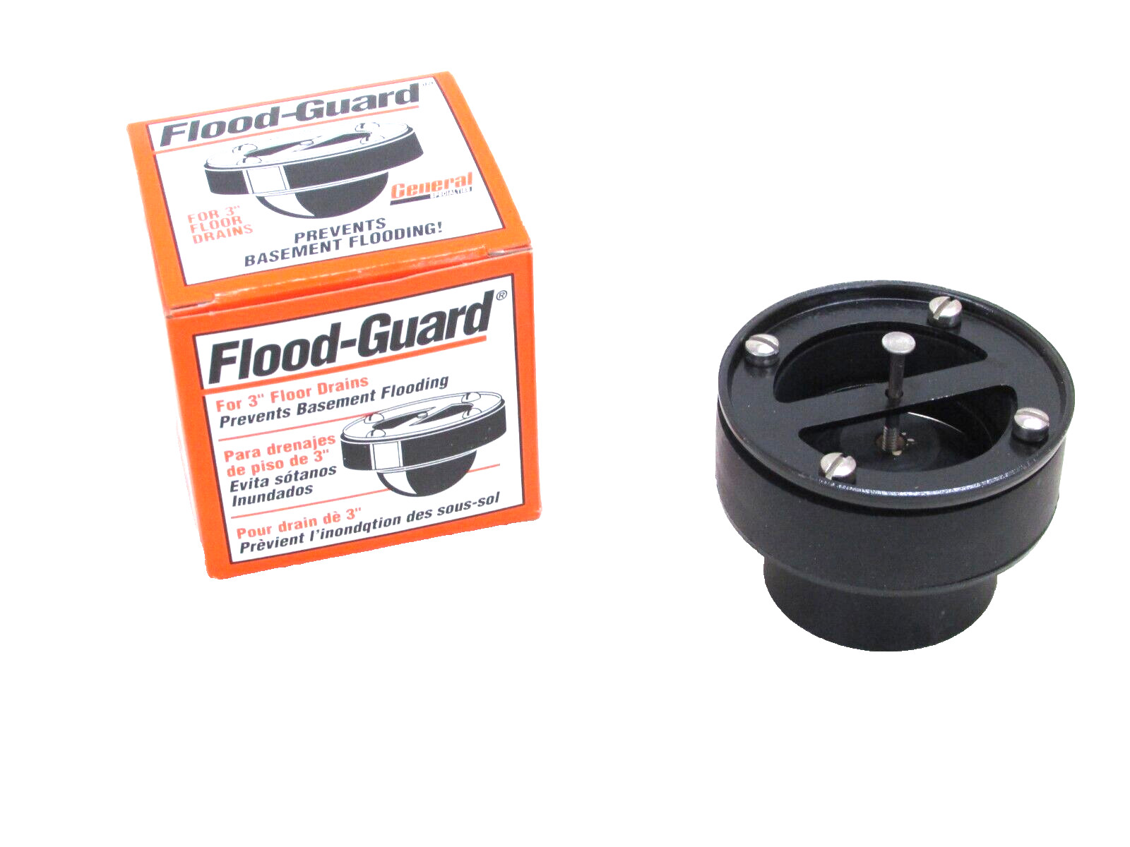 NEW! GENERAL SPECIALTIES FLOOD GUARD 3″ FLOOR DRAIN CHECK VALVE, 3FH