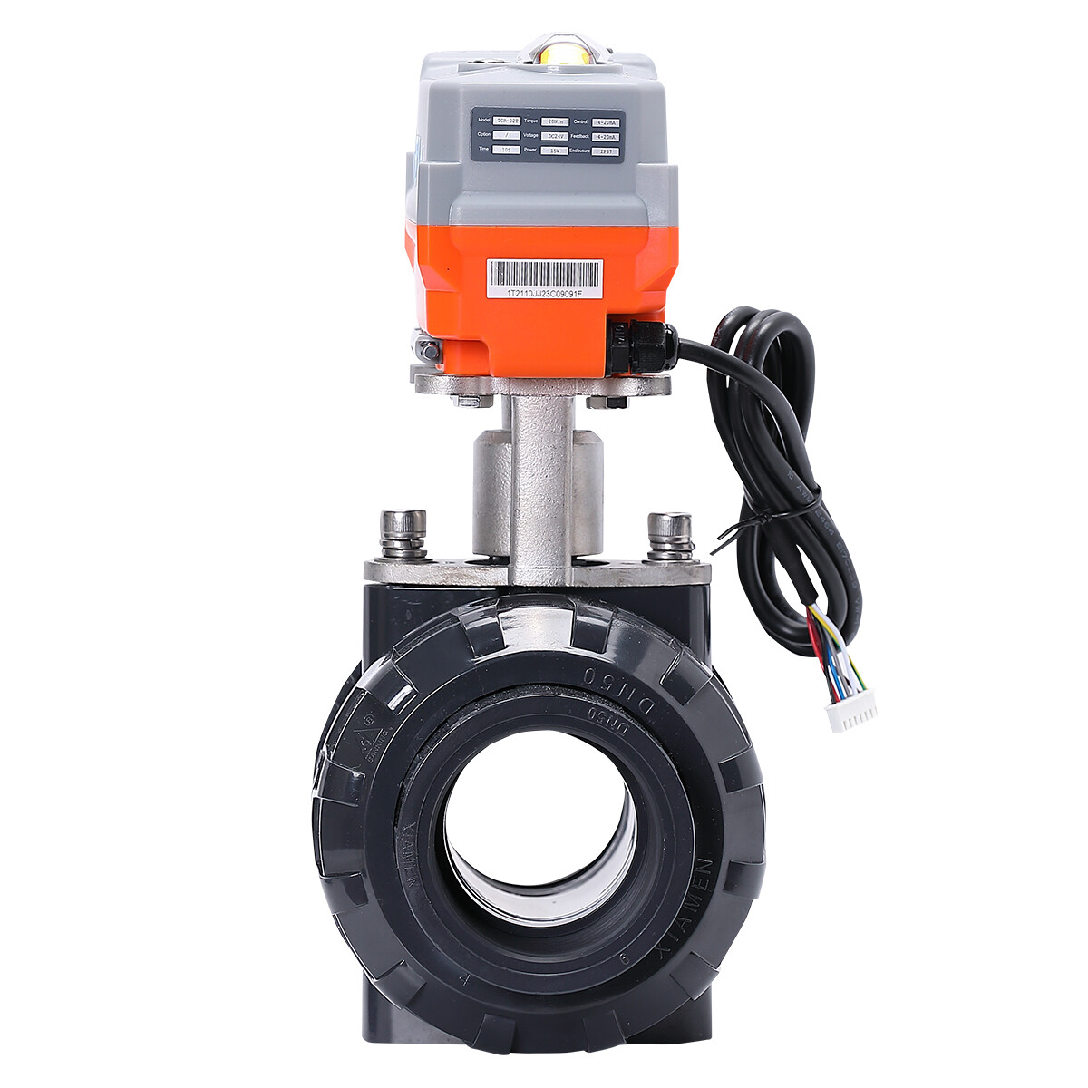 1/2″ 3/4″ 1″ 1-1/2” 2″ 110V-240VAC 4-20ma PVC Proportional Integral Ball Valve