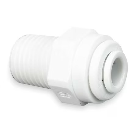John Guest Ci010823w-Pk10 Strt, Acetal, Pushfit1/4″, Mnpt3/8″, Pk10