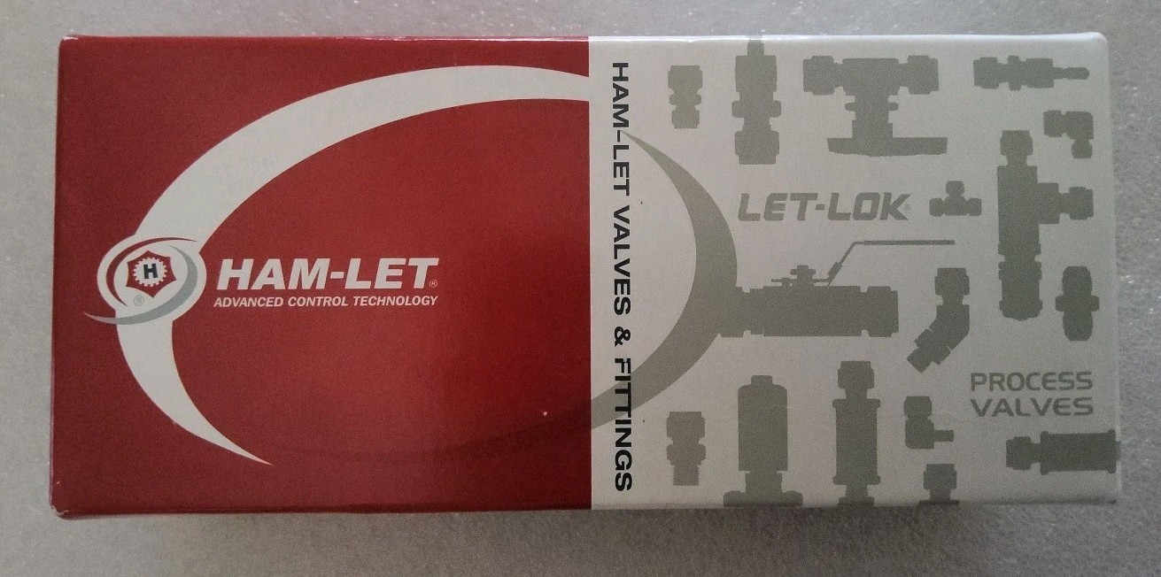HAM-LET H-795-SS-NL-1/2 x 1/2-T-LD Manual 2-Way Ball Valve,NPT,316 SS
