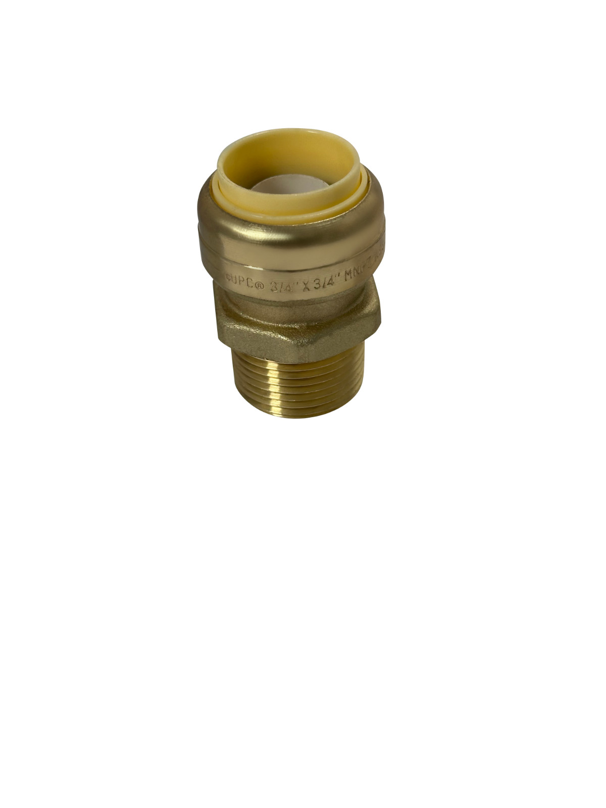 1 PC 3/4″ PUSH FIT X 3/4″ MNPT MALE THREADED ADAPTER WITH 1 FREE DISCONNECT CLIP
