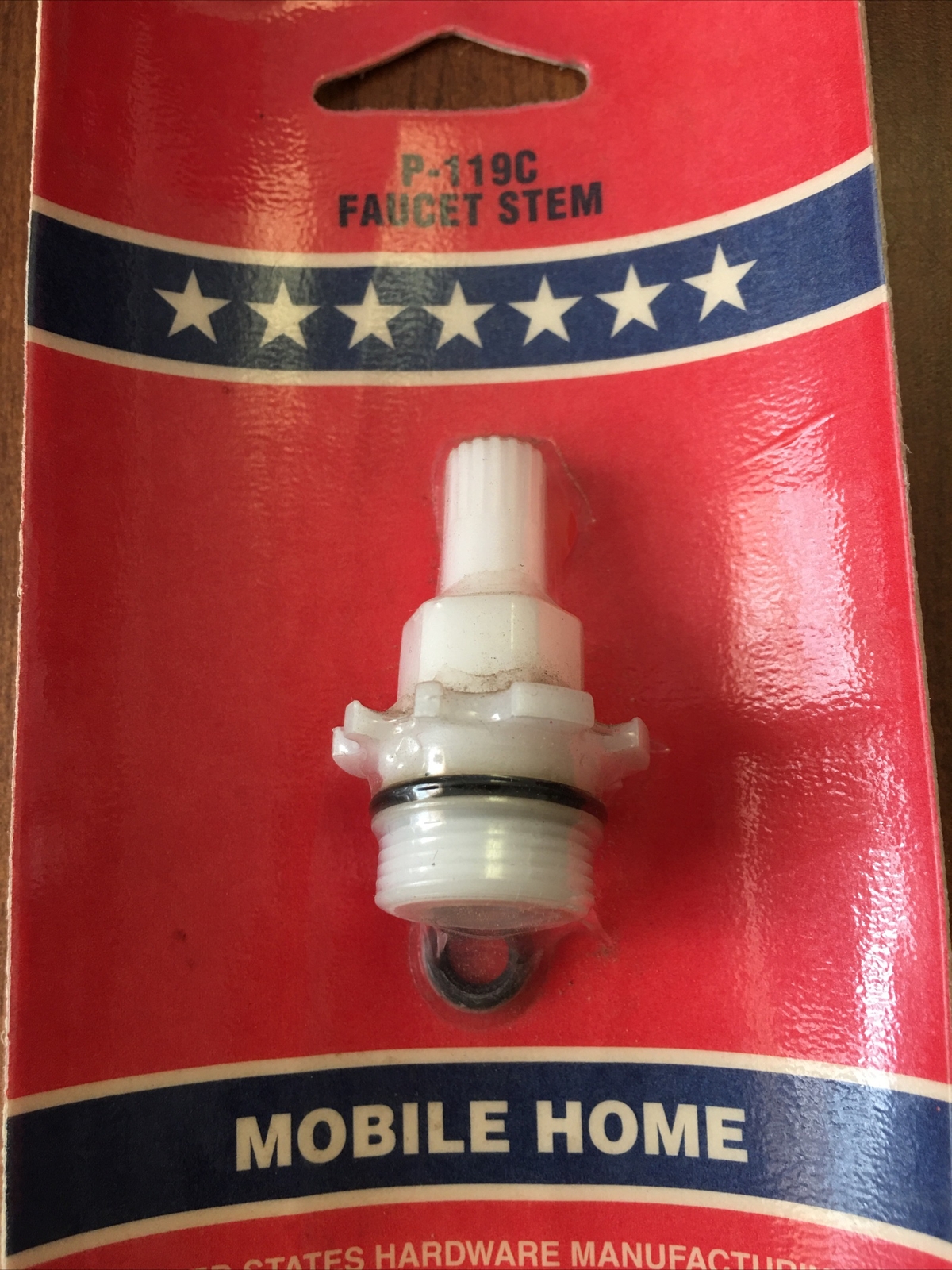 US Hardware Utopia Faucet Stem and Bonnet For Mobile Home P-119C.