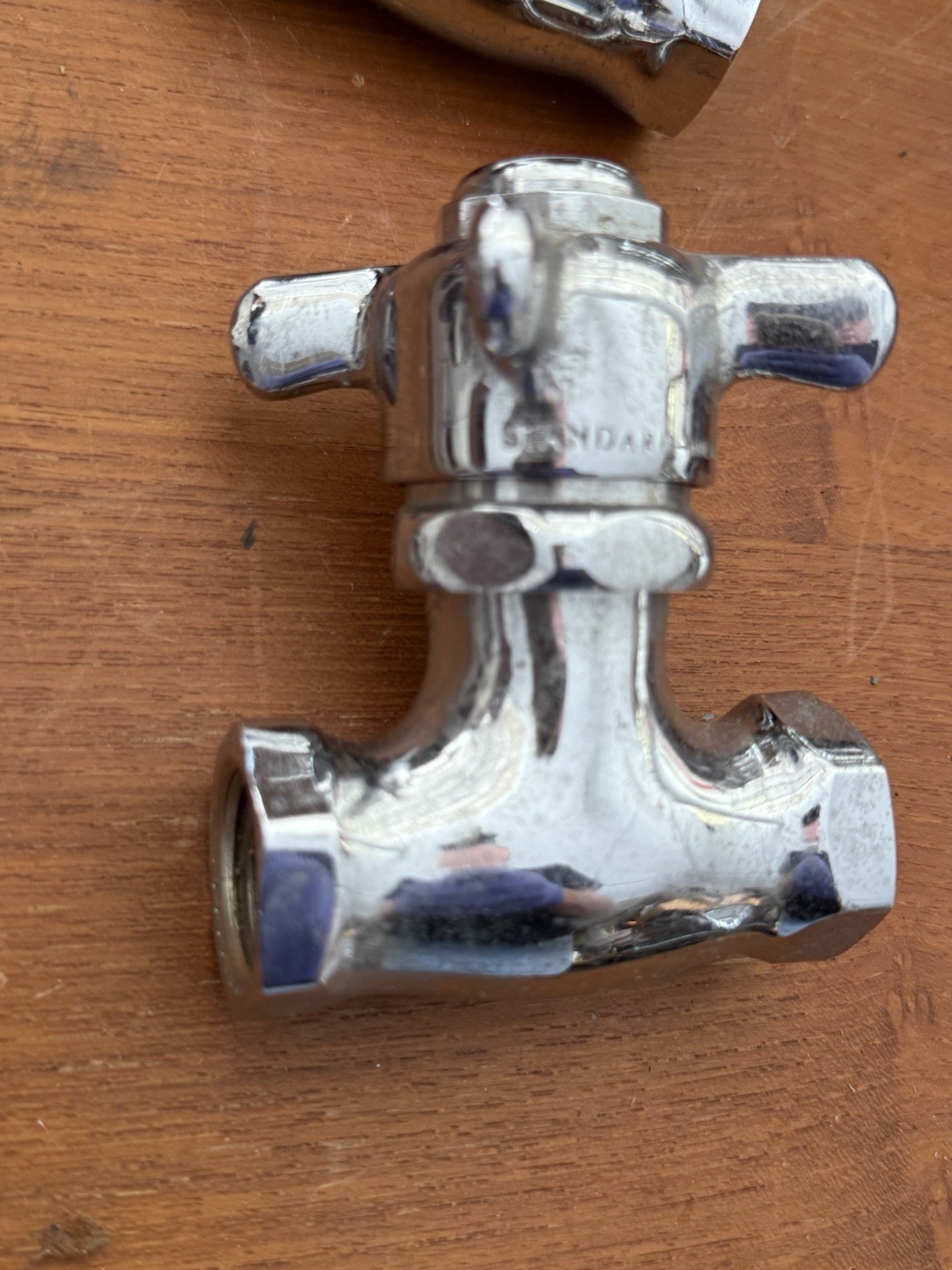 American Standard Brass 1/2” Straight Self-Closing Valve