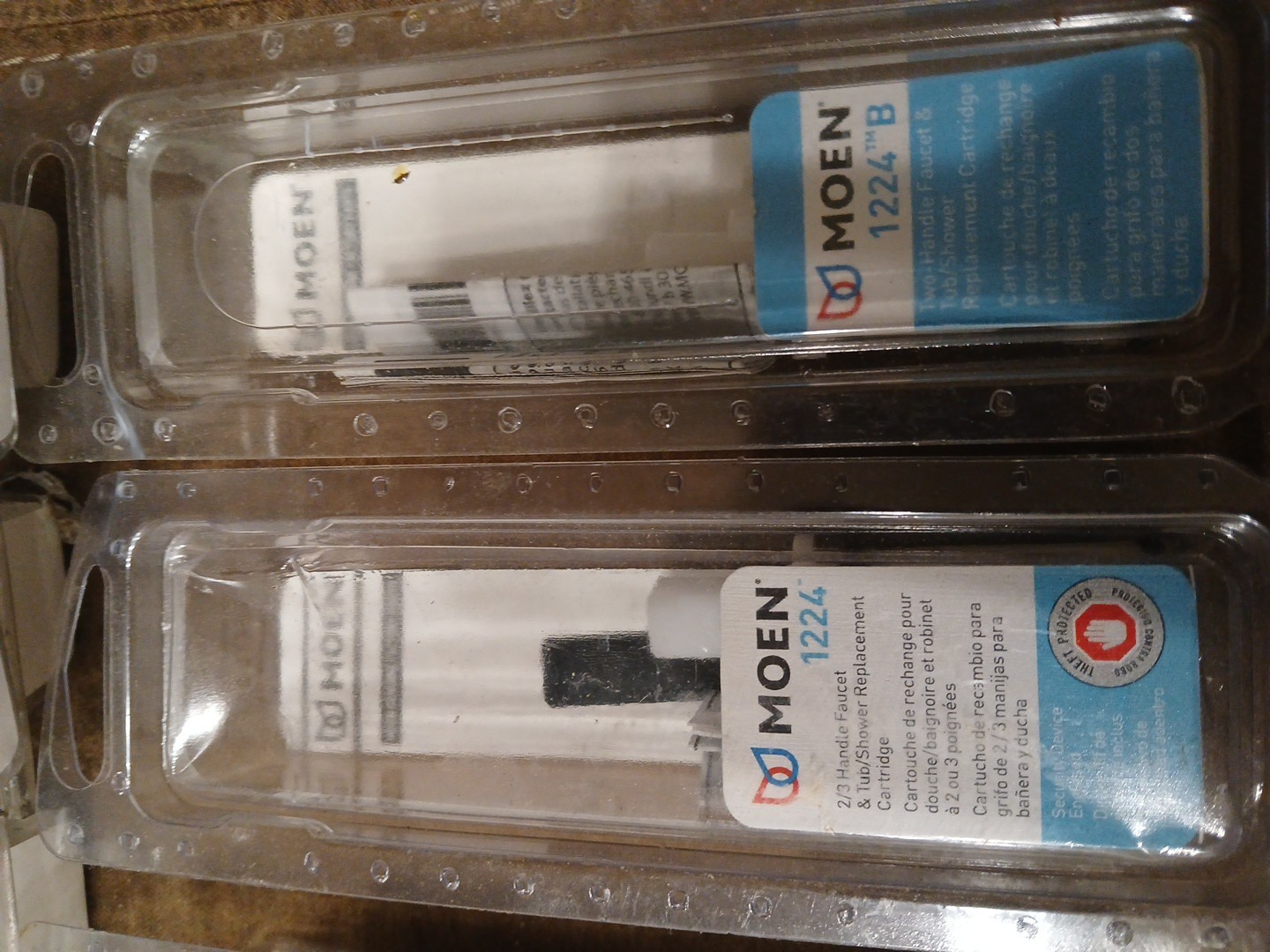 GENUINE MOEN 1224 Two Handle Faucet 1224B Cartridge New