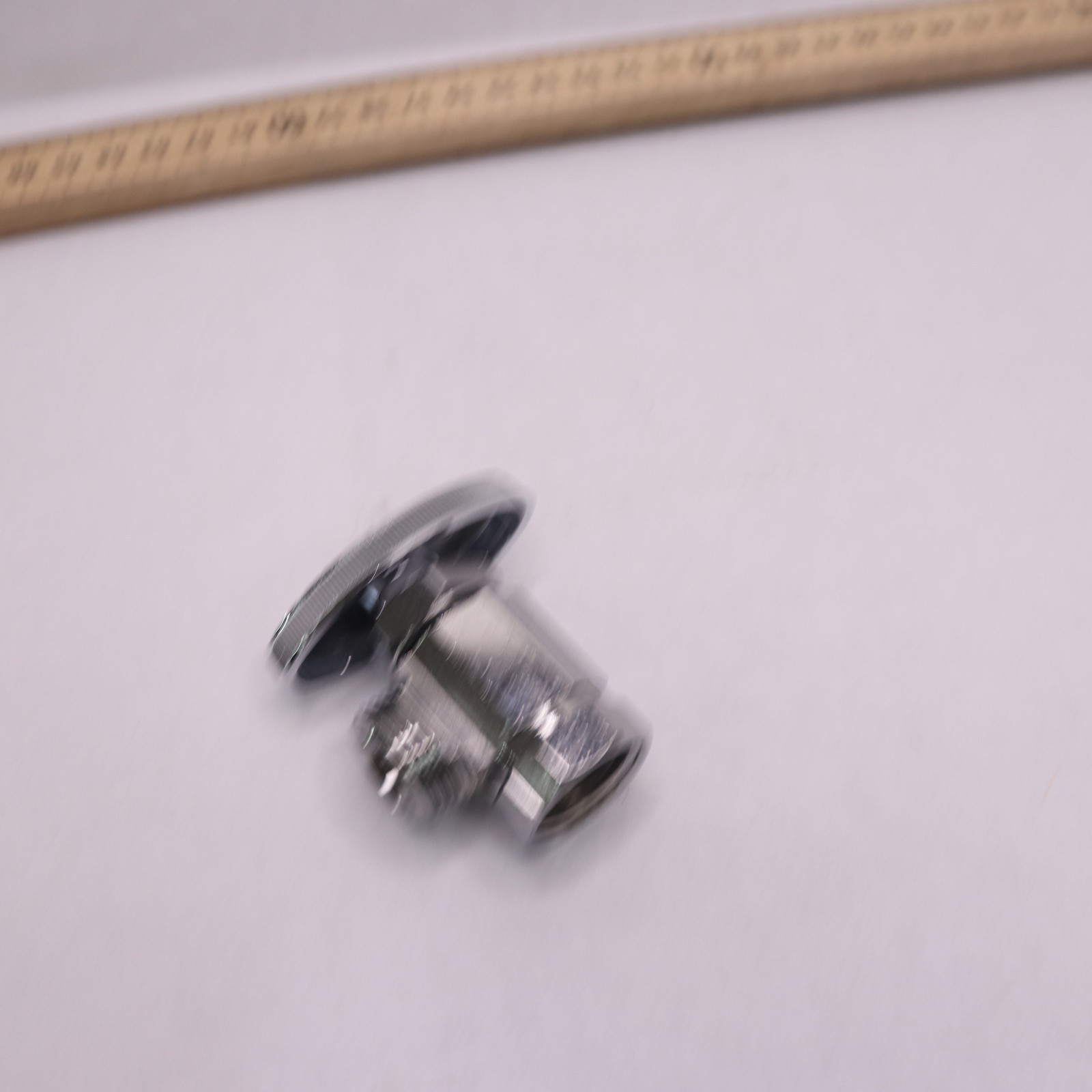 BrassCraft Slip-Joint Outlet Multi-Turn Angle Valve Chrome Plated Brass O3301X C