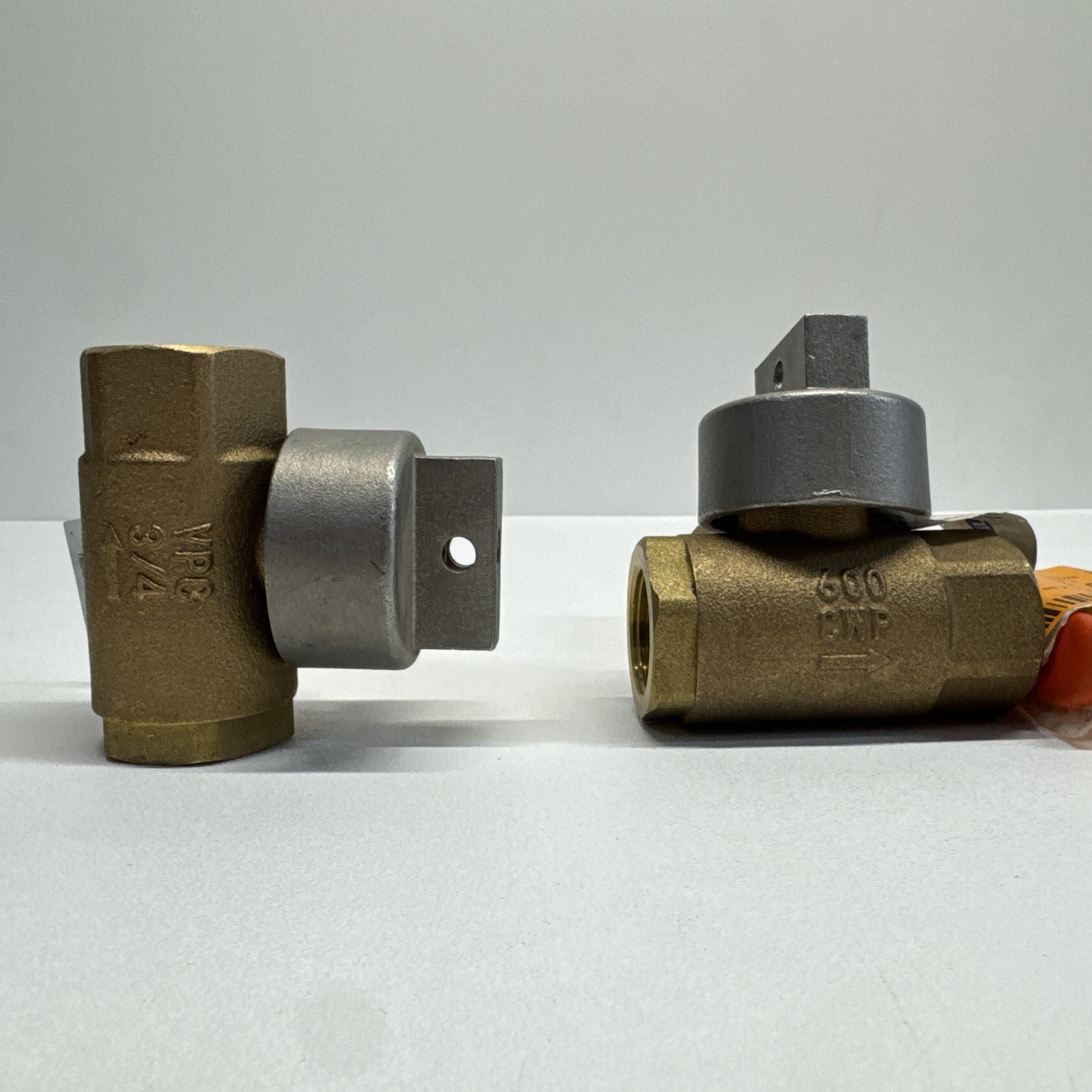 LOT OF 2 3/4 in. Bronze FNPT In-Line Irrigation Ball Valve with Automatic Drain