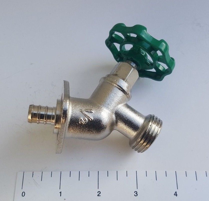 10 PIECES 1/2″ PEX X 3/4 GHT SILLCOCKS (LEAD FREE BRASS