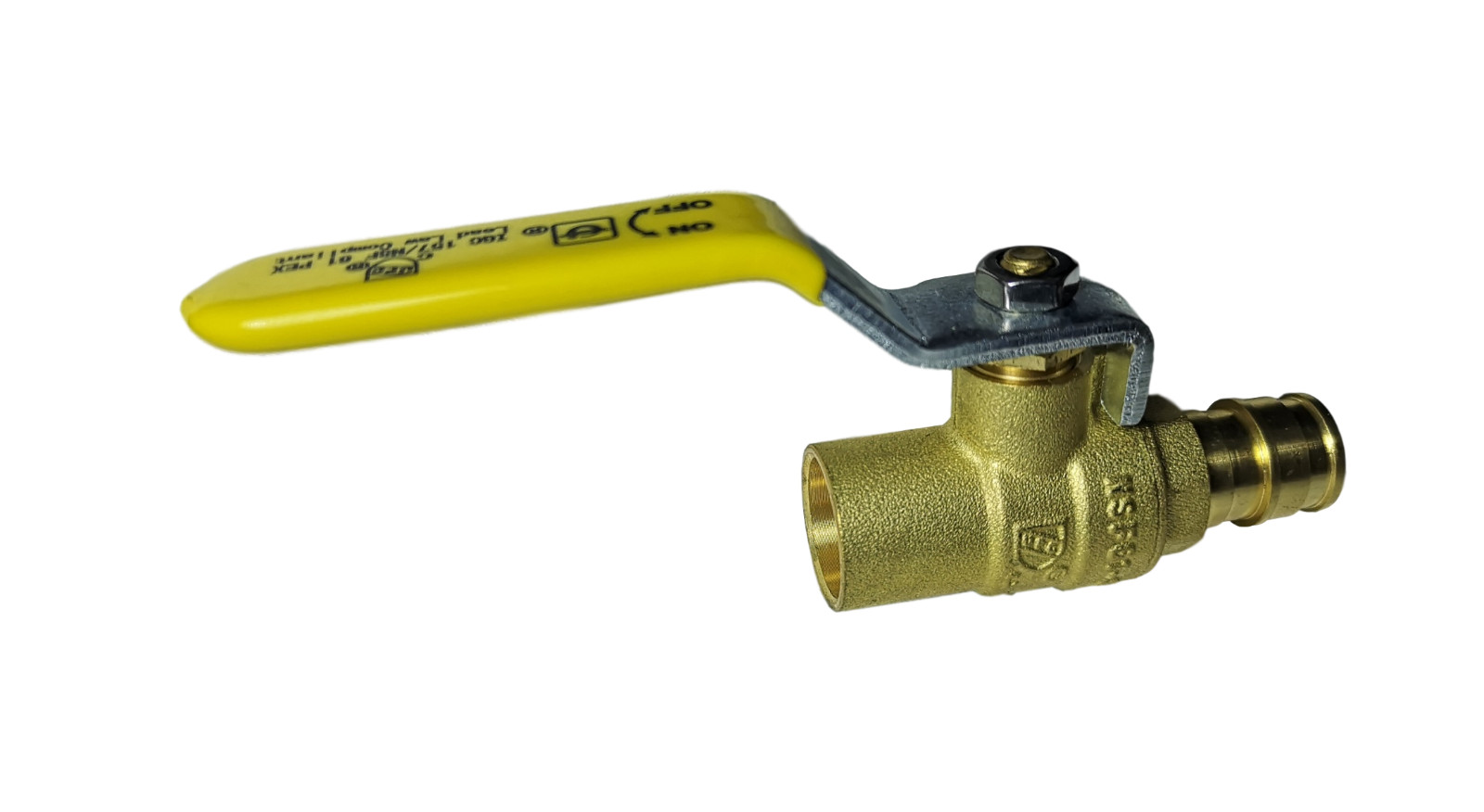 10 Pieces 1/2 PEX A SWEAT BALL VALVE, 1/2″ EXPANSION SWEAT BALL VALVE, F1960